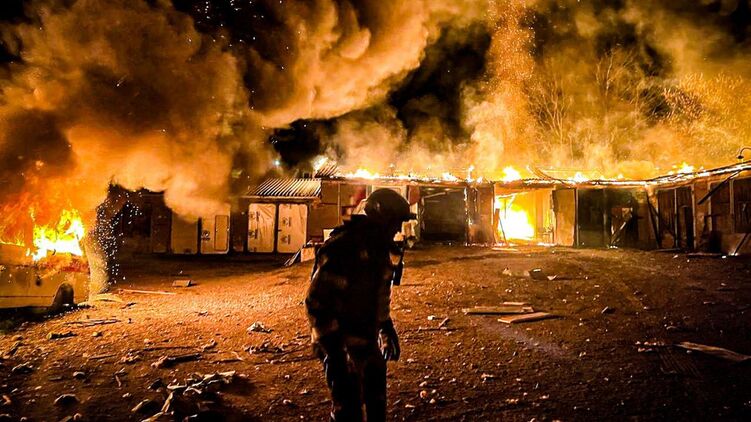 Последствия прилета по Купянску Харьковской области