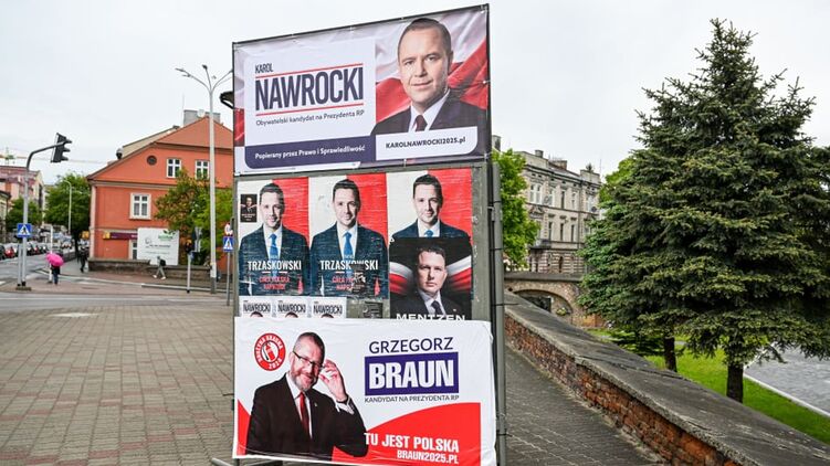 Основная борьба на выборах в Польше развернулась между мэром Варшавы Тшасковским и главой Института Нацпамяти Навроцким. Фото: PAP, Darek Delmanowicz