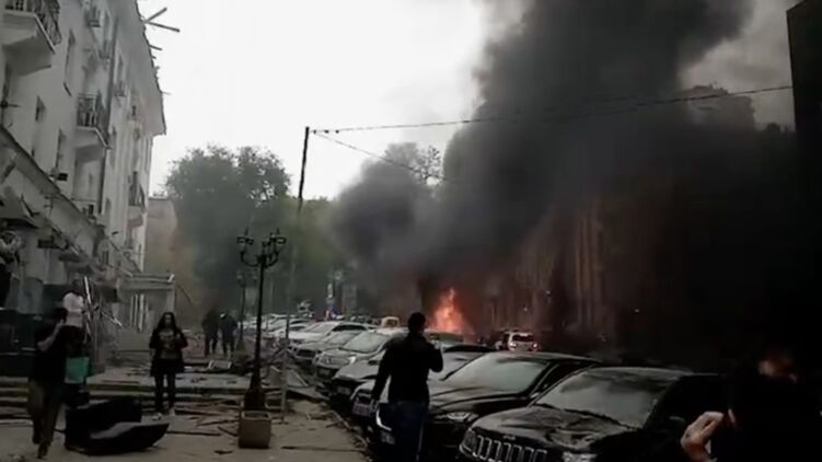 Удар по Дніпру