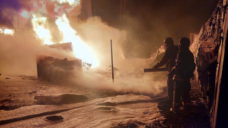 Последствия атаки на энергообъект в Подольске Одесской области