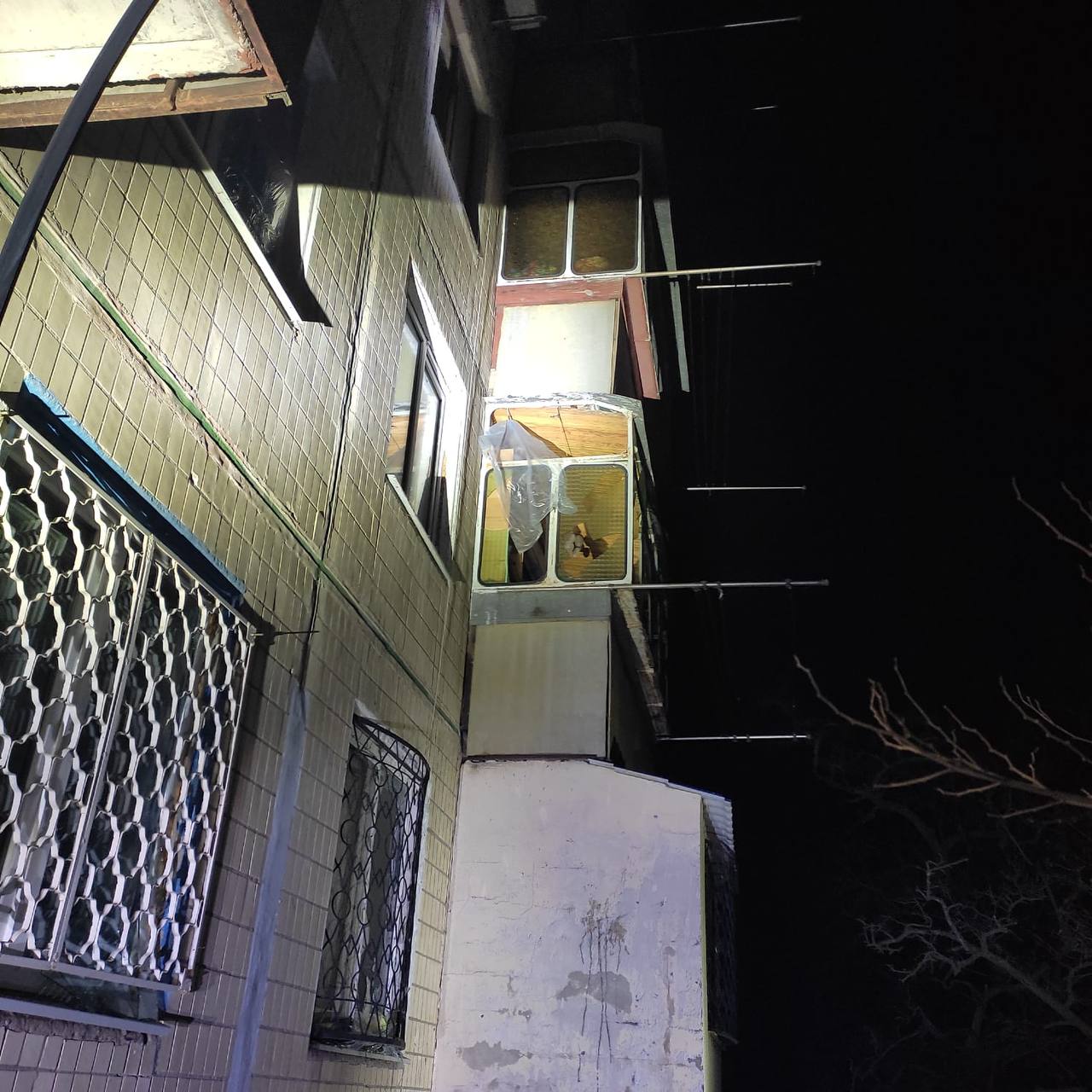 Наслідки обстрілу Нікополя