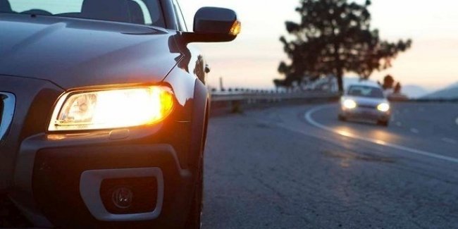 Фары за городом с 1 октября