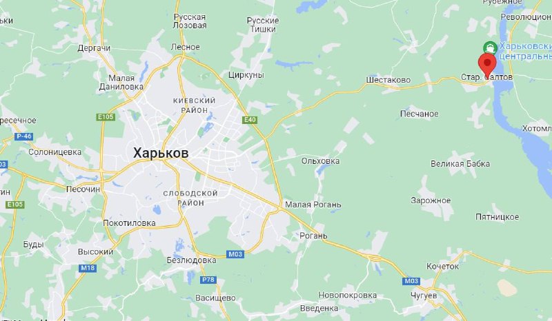 Российские войска закрепились на окраинах Старого Салтова