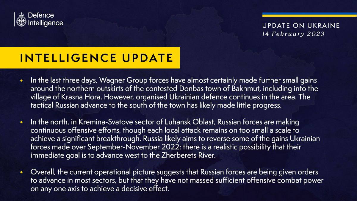 Вагнер досяг успіхів навколо північної околиці Бахмута і в селі Червона Гора.