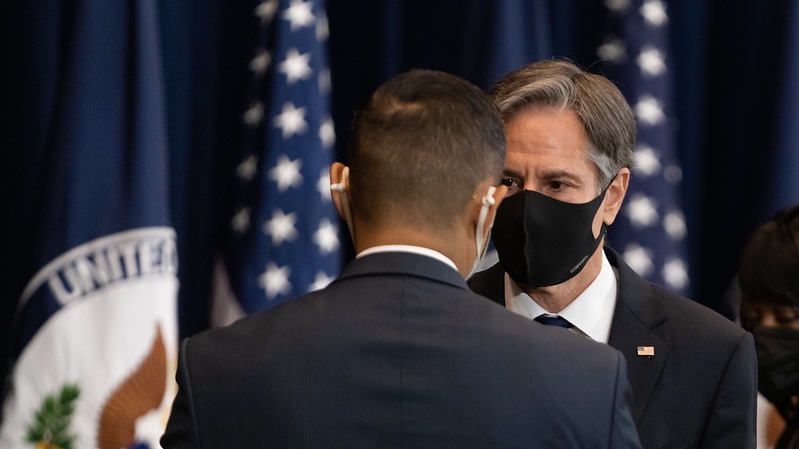 Блинкен обещал Киеву помочь в случае агрессии