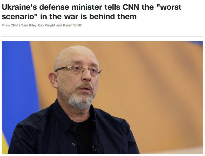 Резников назвал одну из главных угроз для Украины