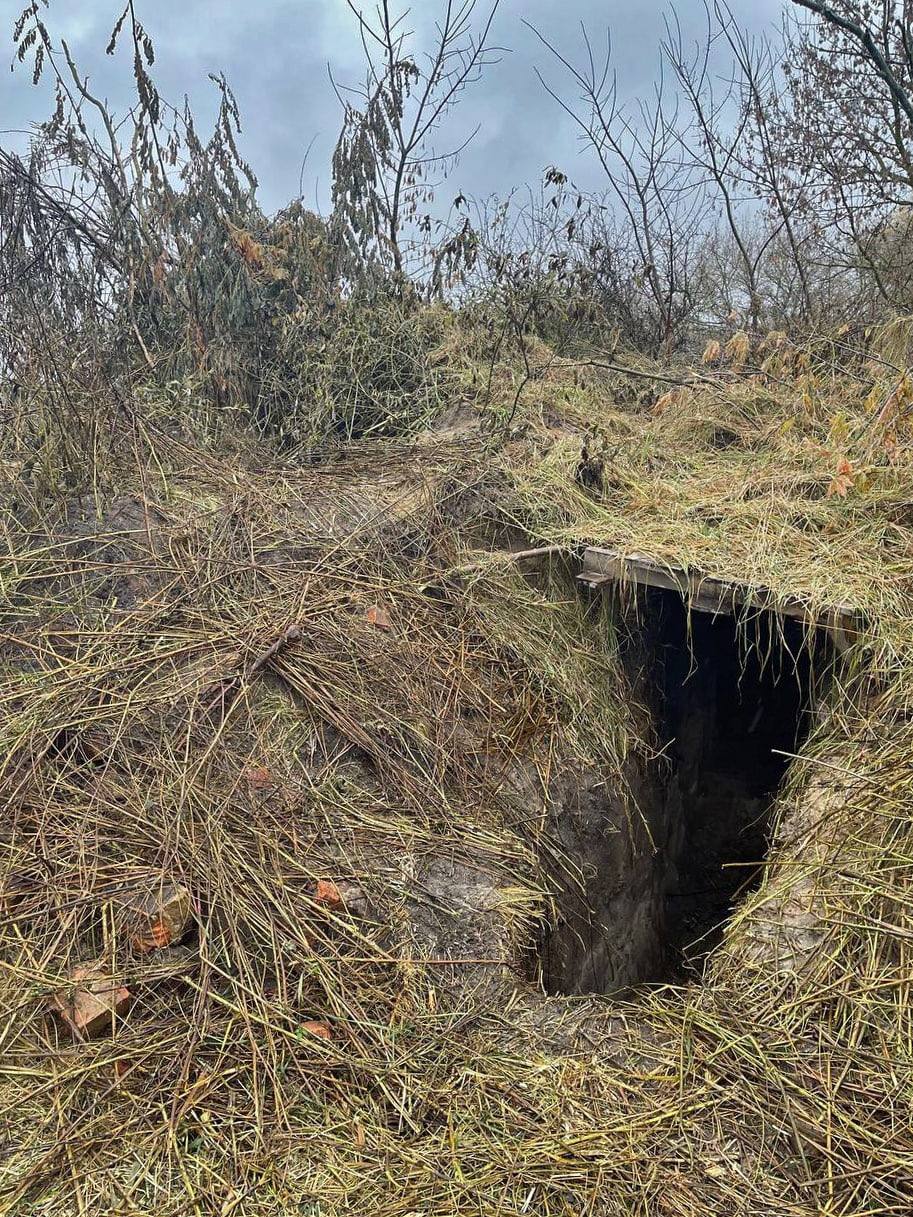 Линия обороны в Курской области