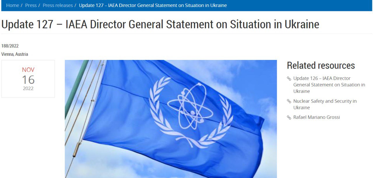 Хмельницкая АЭС была временно обесточена из-за ракетных ударов, нанесенных российскими войсками по территории Украины