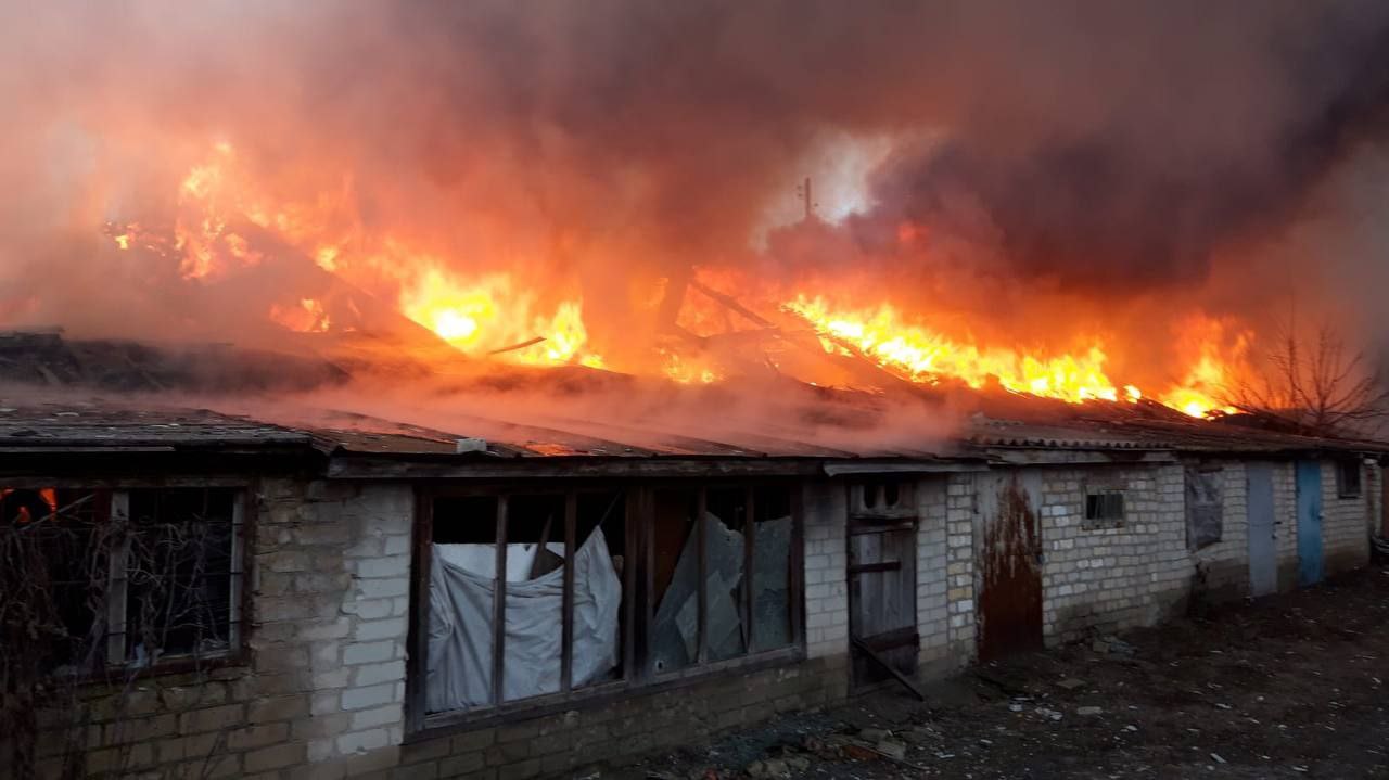 Купянск после обстрела, фото 1