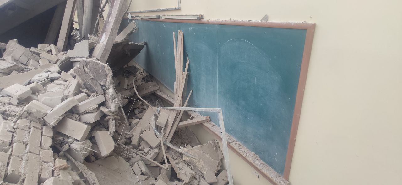 Россияне ударили по университету Бекетова в Харькове