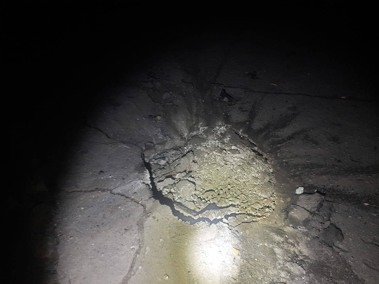 Обстрел Днепропетровской области. Фото