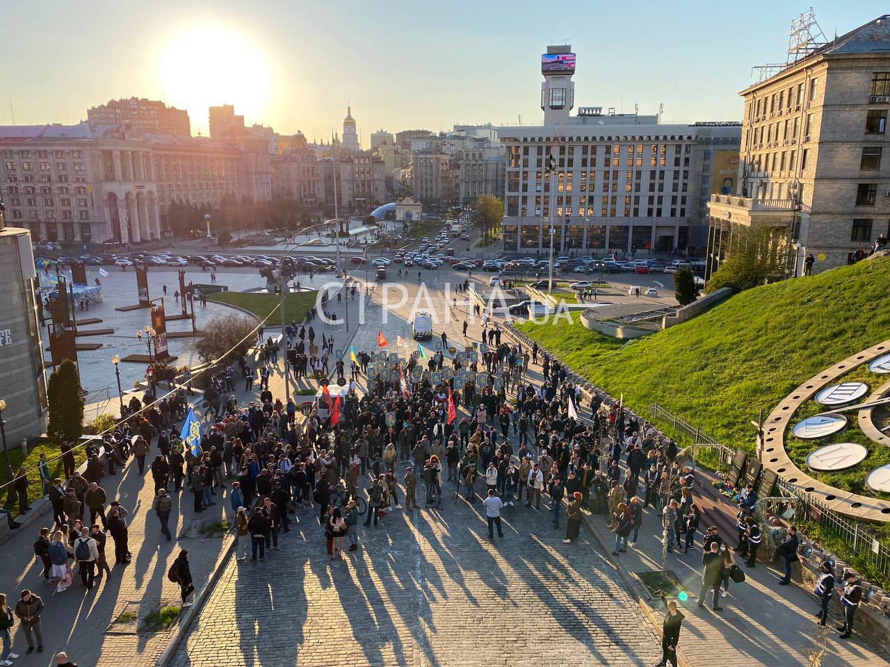 марш дивизии СС