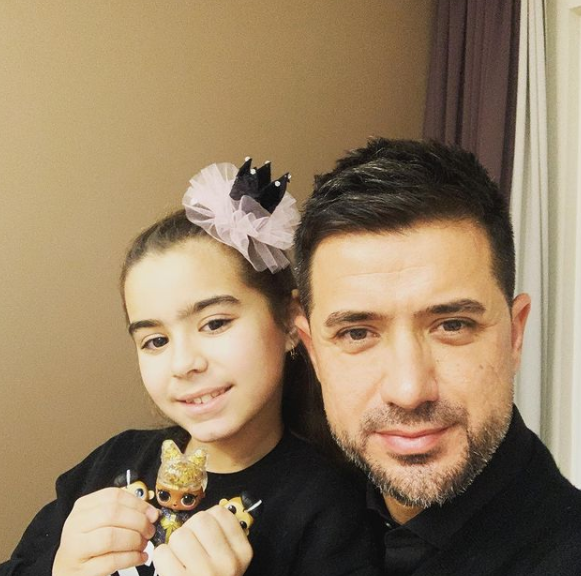 Мурат с дочерью Софией. Фото: instagram.com/muratnalca