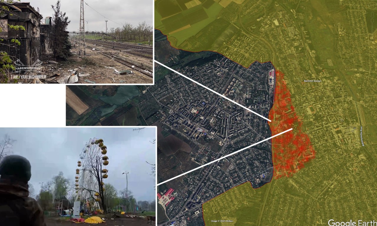 ЗСУ відійшли з центру Бахмута