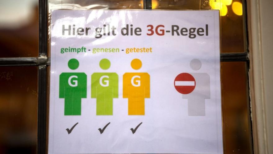На картинке изображено "правило 3G". Источник: shz.de