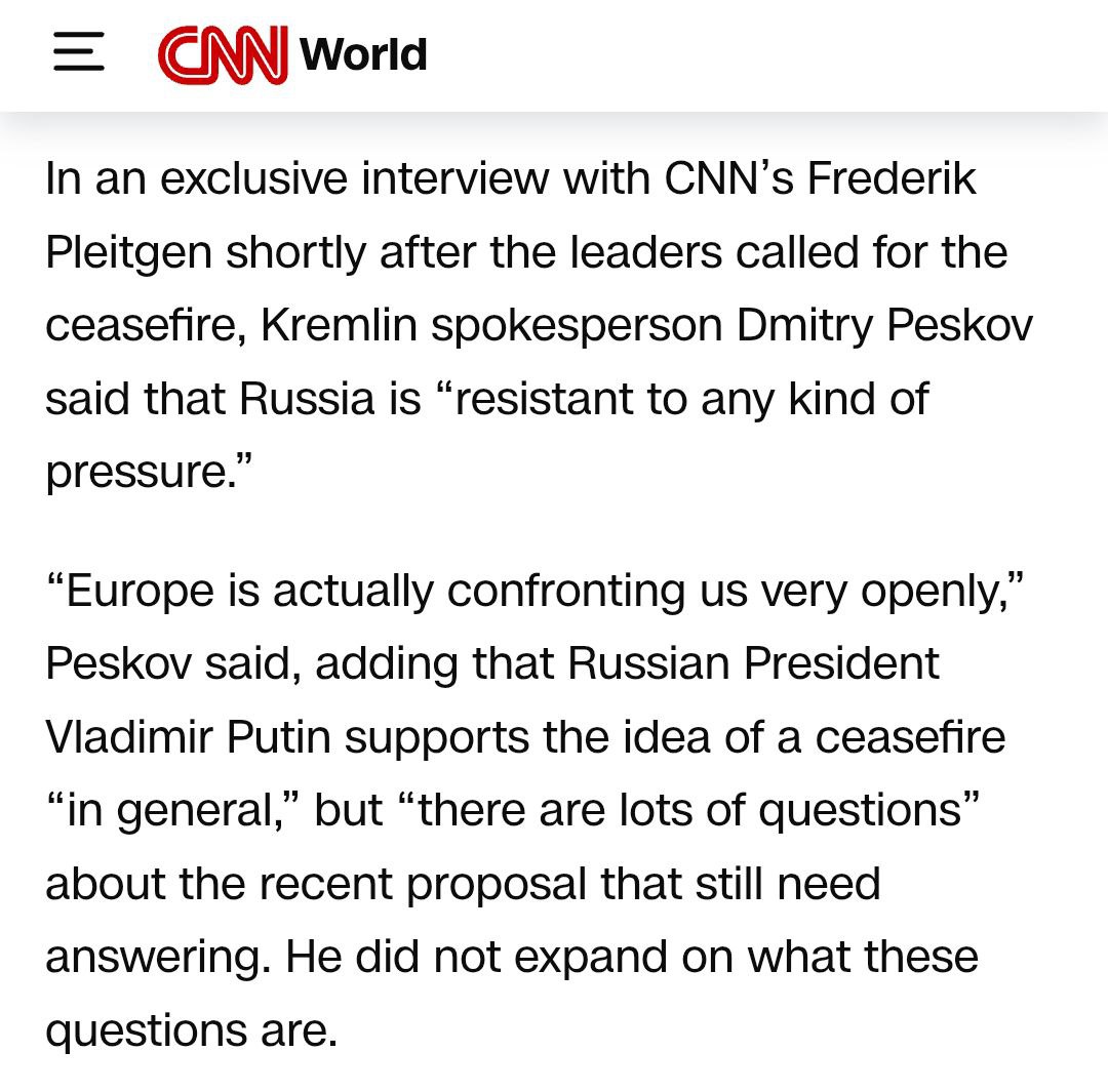 Снимок заголовка на cnn.com