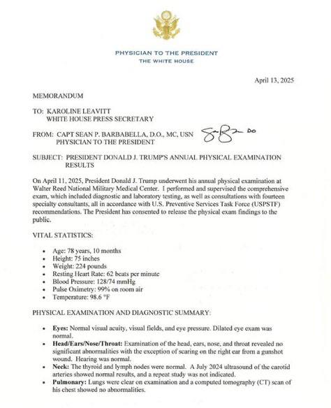 Снимок публикации на whitehouse.gov